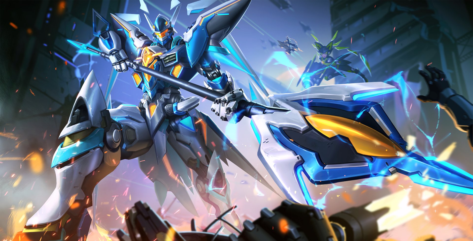 Download Sci Fi Mech 4k Ultra HD Wallpaper