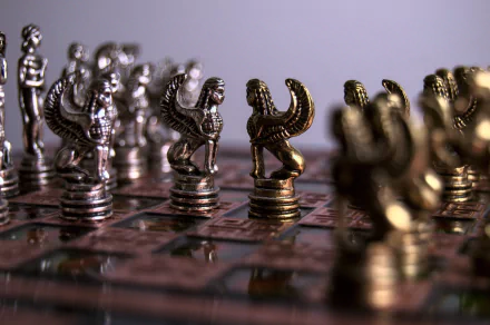 man made chess HD Desktop Wallpaper | Background Image