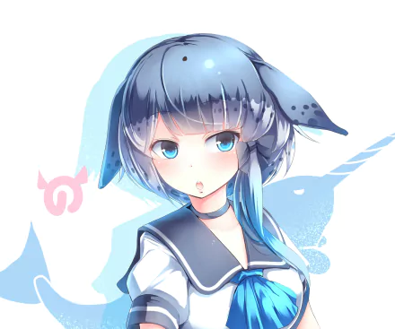 Narwhal (Kemono Friends) Anime Kemono Friends HD Desktop Wallpaper | Background Image
