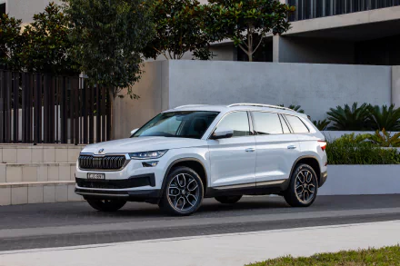 Skoda Kodiaq 4x4 vehicle Skoda Kodiaq HD Desktop Wallpaper | Background Image