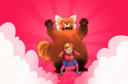 Mei Lee movie Turning Red HD Desktop Wallpaper | Background Image