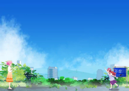 Anime The Demon Girl Next Door HD Desktop Wallpaper | Background Image