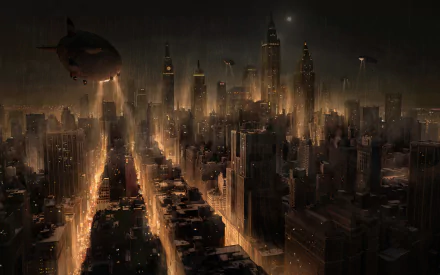 Gotham City Comic Batman HD Desktop Wallpaper | Background Image