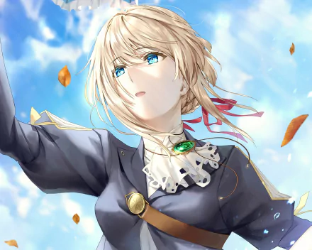 Violet Evergarden (Character) Anime Violet Evergarden HD Desktop Wallpaper | Background Image