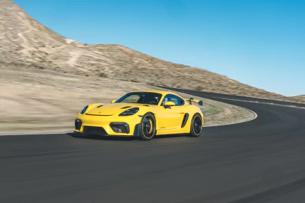vehicle Porsche 718 Cayman GT4 HD Desktop Wallpaper | Background Image