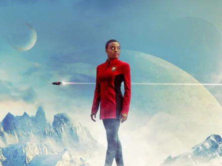 Nyota Uhura Celia Rose Gooding TV Show Star Trek: Strange New Worlds HD Desktop Wallpaper | Background Image