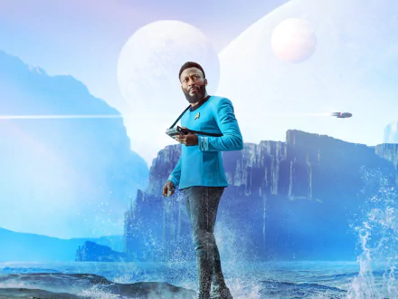 Dr. M'Benga (Star Trek) Babs Olusanmokun TV Show Star Trek: Strange New Worlds HD Desktop Wallpaper | Background Image