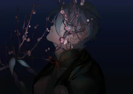 Kasen Kanesada Anime Touken Ranbu HD Desktop Wallpaper | Background Image