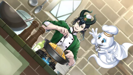 Malleus Draconia video game Twisted Wonderland HD Desktop Wallpaper | Background Image