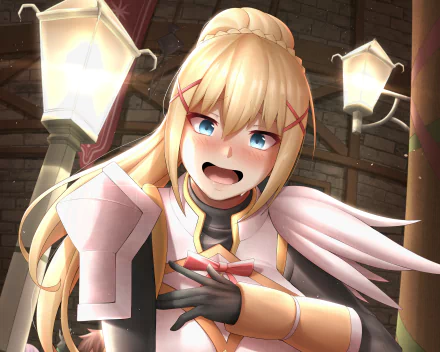 Lalatina Dustiness Ford Darkness (KonoSuba) Anime KonoSuba - God’s blessing on this wonderful world!! HD Desktop Wallpaper | Background Image