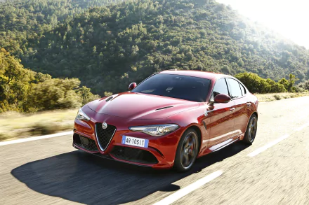 vehicle Alfa Romeo Giulia HD Desktop Wallpaper | Background Image