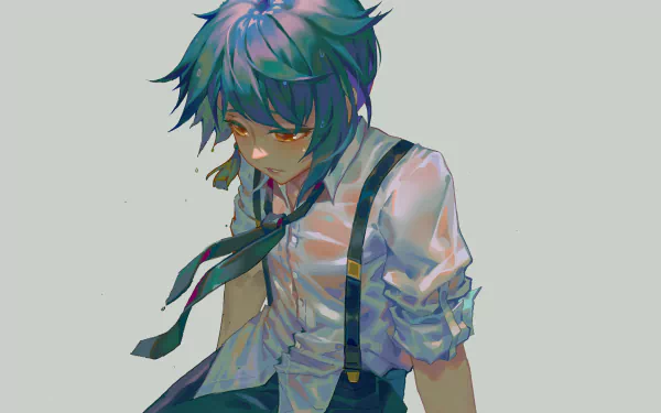 Xingqiu (Genshin Impact) video game Genshin Impact HD Desktop Wallpaper | Background Image