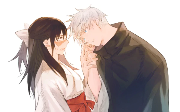 Utahime Iori Satoru Gojo Anime Jujutsu Kaisen HD Desktop Wallpaper | Background Image