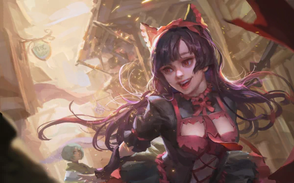 Lelei la Lalena Rory Mercury Anime Gate (2015) HD Desktop Wallpaper | Background Image