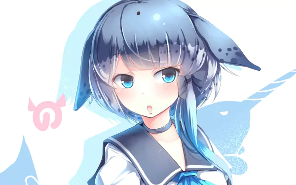 Narwhal (Kemono Friends) Anime Kemono Friends HD Desktop Wallpaper | Background Image