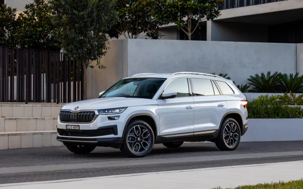 Skoda Kodiaq 4x4 vehicle Skoda Kodiaq HD Desktop Wallpaper | Background Image