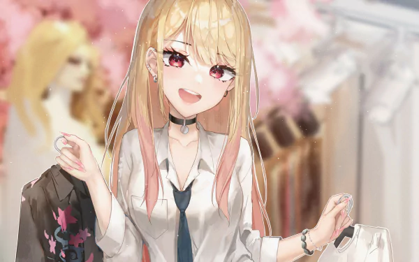Marin Kitagawa Anime My Dress-Up Darling HD Desktop Wallpaper | Background Image