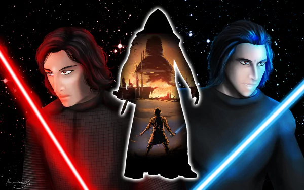  Kylo Ren/Ben Solo by Ferrim