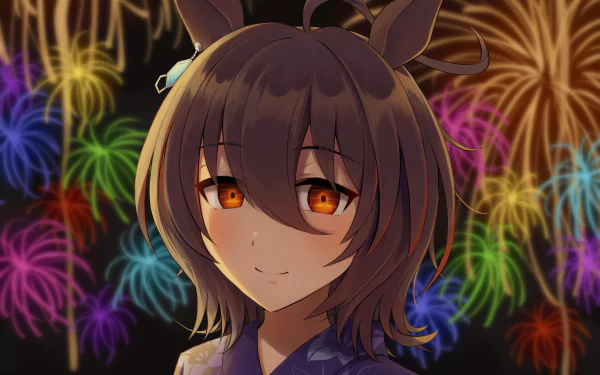 Agnes Tachyon Anime Uma Musume: Pretty Derby HD Desktop Wallpaper | Background Image