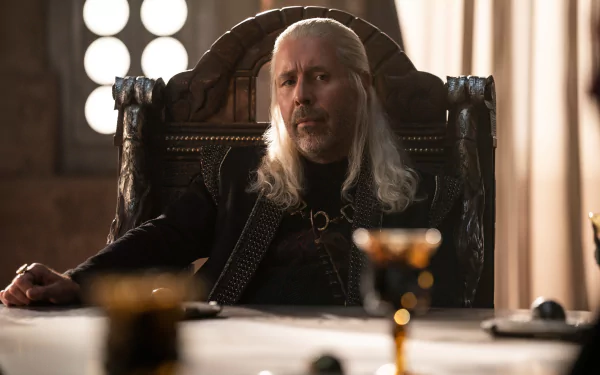 Viserys Targaryen Paddy Considine TV Show House of the Dragon HD Desktop Wallpaper | Background Image