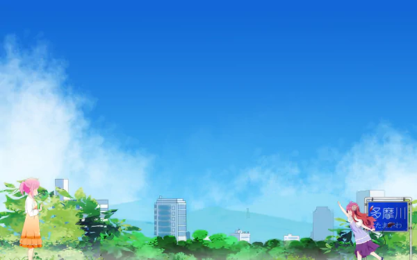 Anime The Demon Girl Next Door HD Desktop Wallpaper | Background Image