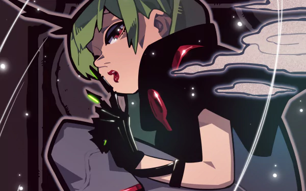 Dead Master (Black Rock Shooter) Anime Black ★★ Rock Shooter : Dawn Fall HD Desktop Wallpaper | Background Image