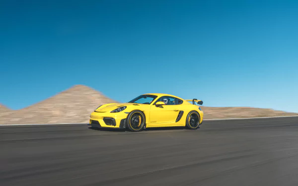 vehicle Porsche 718 Cayman GT4 HD Desktop Wallpaper | Background Image