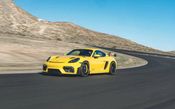 vehicle Porsche 718 Cayman GT4 HD Desktop Wallpaper | Background Image