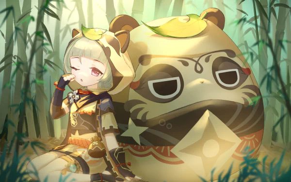 Sayu (Genshin Impact) video game Genshin Impact HD Desktop Wallpaper | Background Image