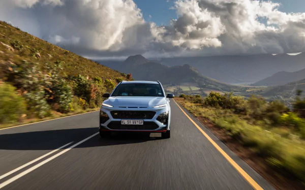 vehicle Hyundai Kona N HD Desktop Wallpaper | Background Image