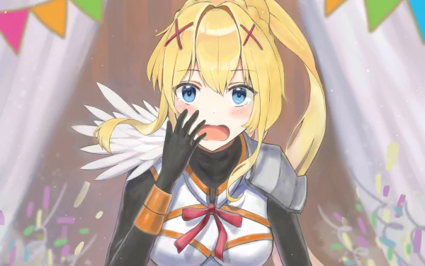 Lalatina Dustiness Ford Darkness (KonoSuba) Anime KonoSuba - God’s blessing on this wonderful world!! HD Desktop Wallpaper | Background Image