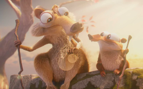 Scrat (Ice Age) movie Ice Age: Scrat Tales HD Desktop Wallpaper | Background Image