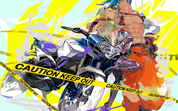 Lio Fotia Galo Thymos Anime Promare HD Desktop Wallpaper | Background Image