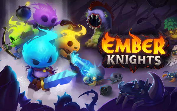 video game Ember Knights HD Desktop Wallpaper | Background Image