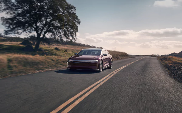 vehicle Lucid Air Grand Touring HD Desktop Wallpaper | Background Image