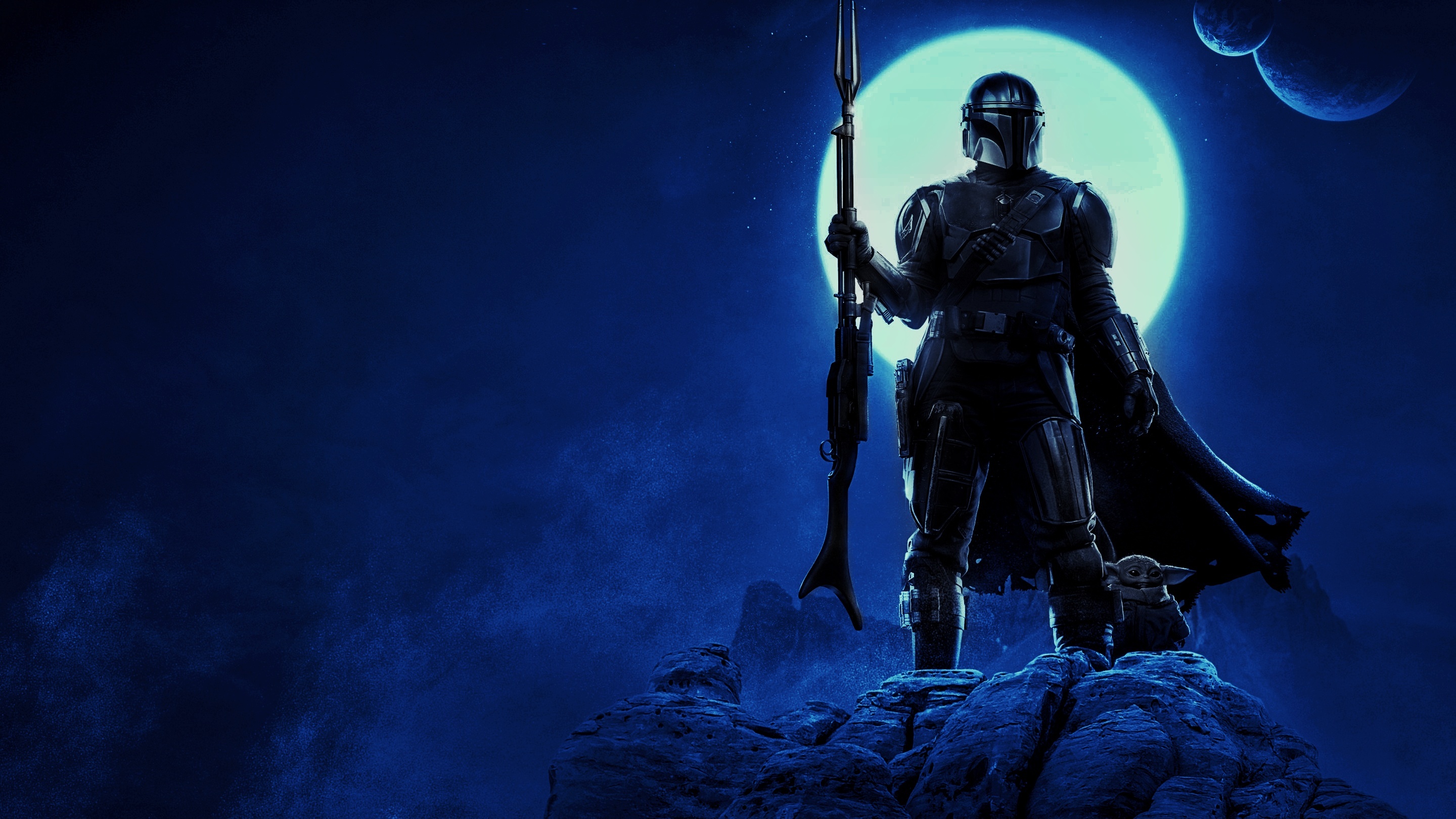 The Mandalorian Season 2, Blue By PappMatthew