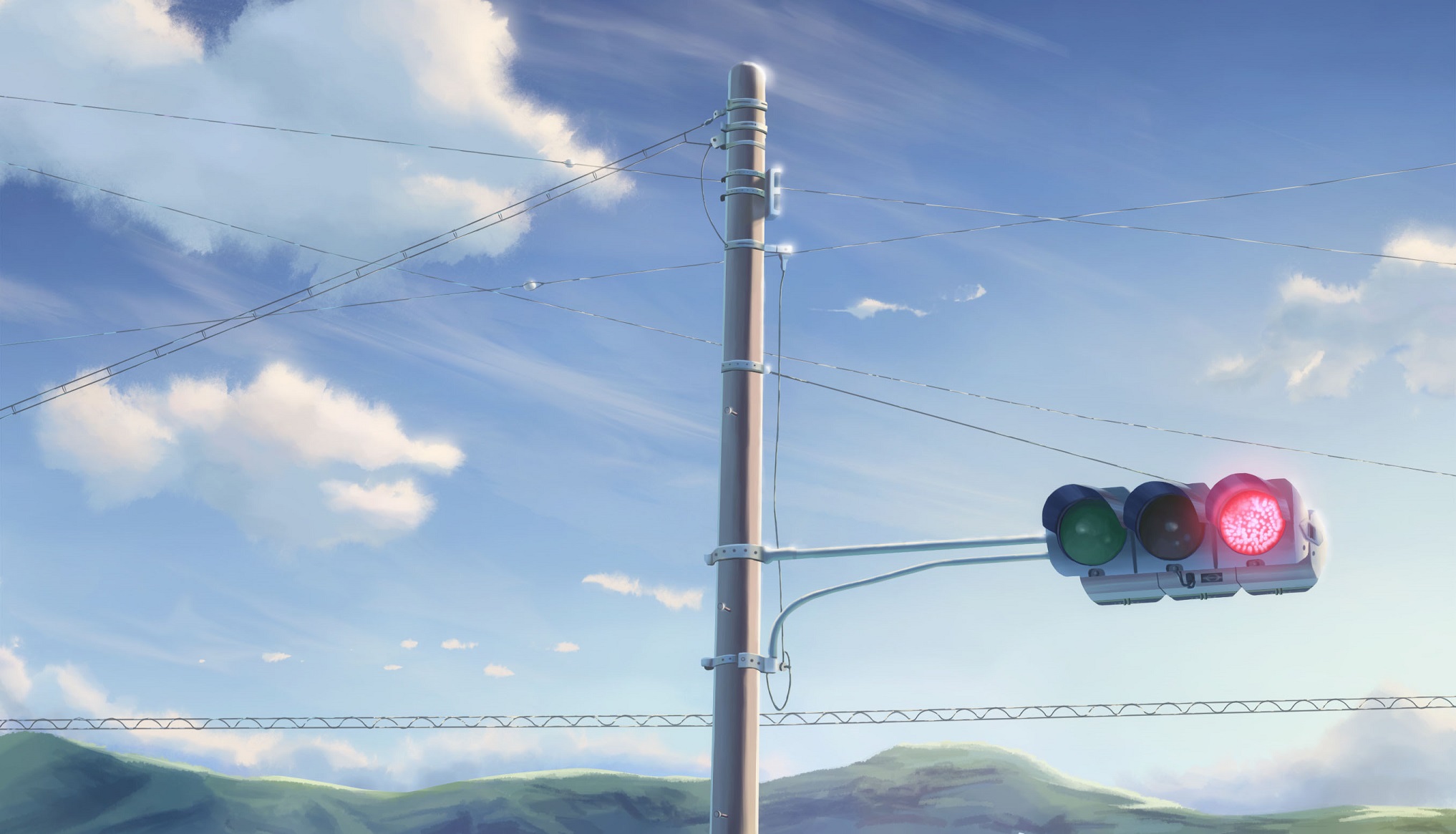 Anime Sky HD Wallpaper | Background Image
