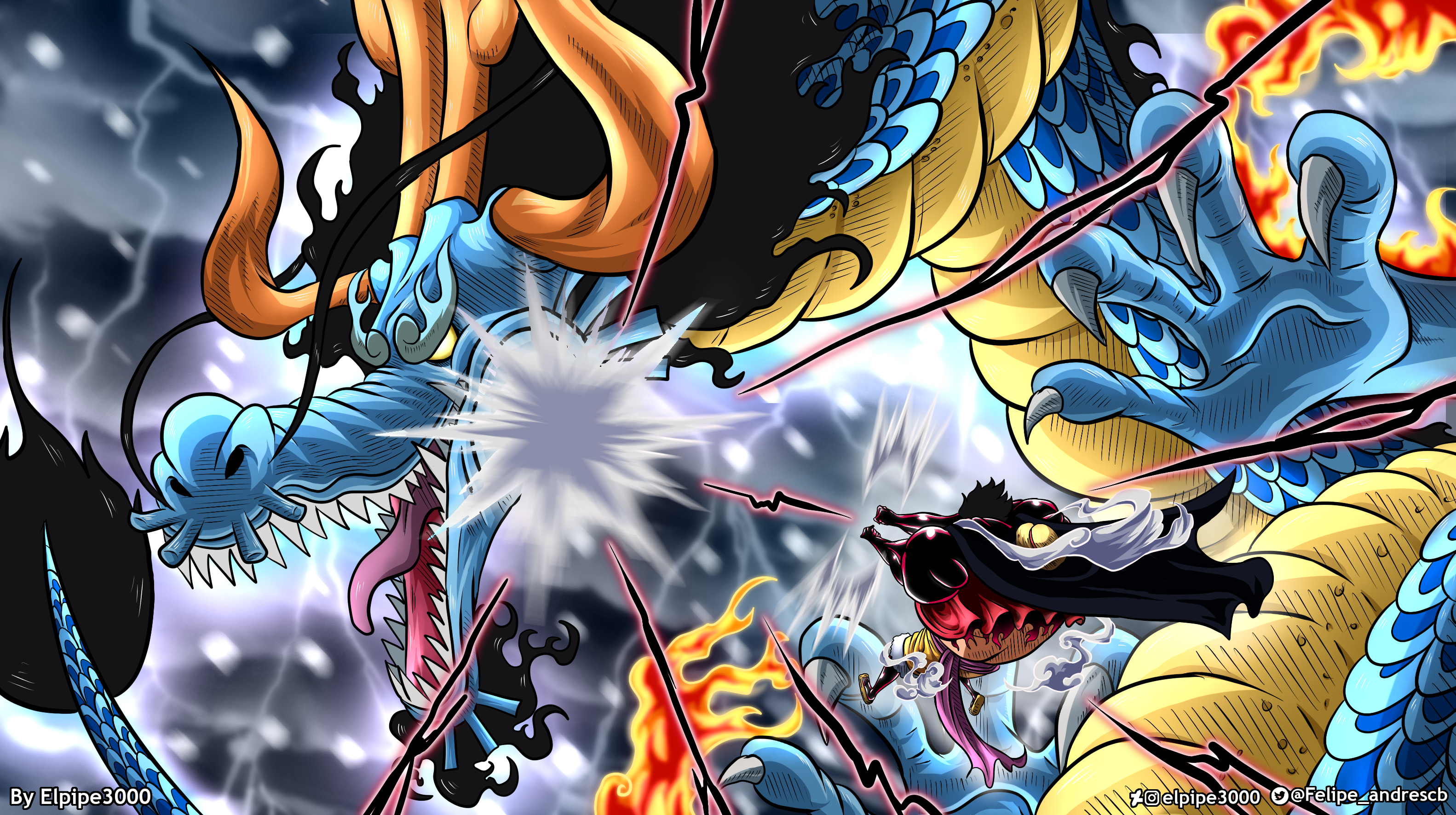 One Piece Hd Wallpaper Background Image 3165x1771