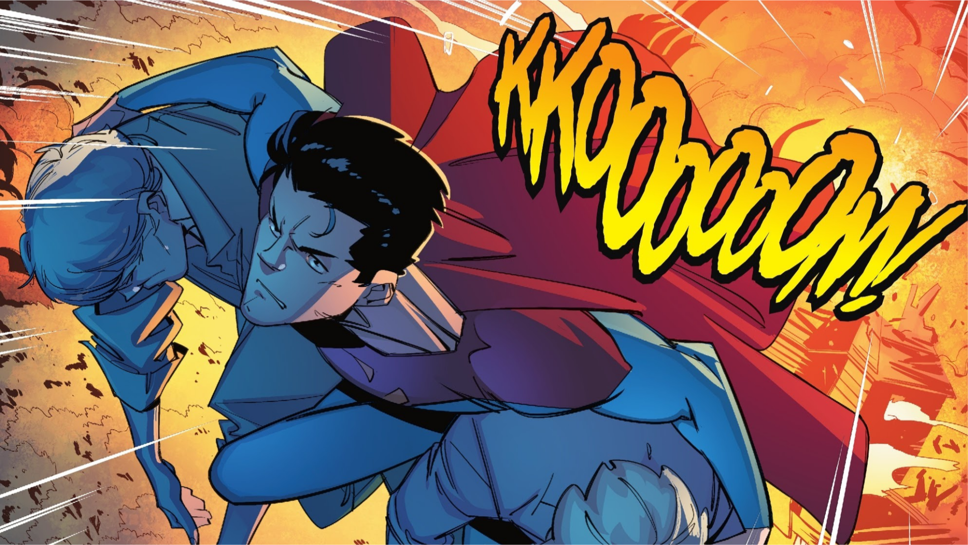 Download Jon Kent Comic Superman HD Wallpaper