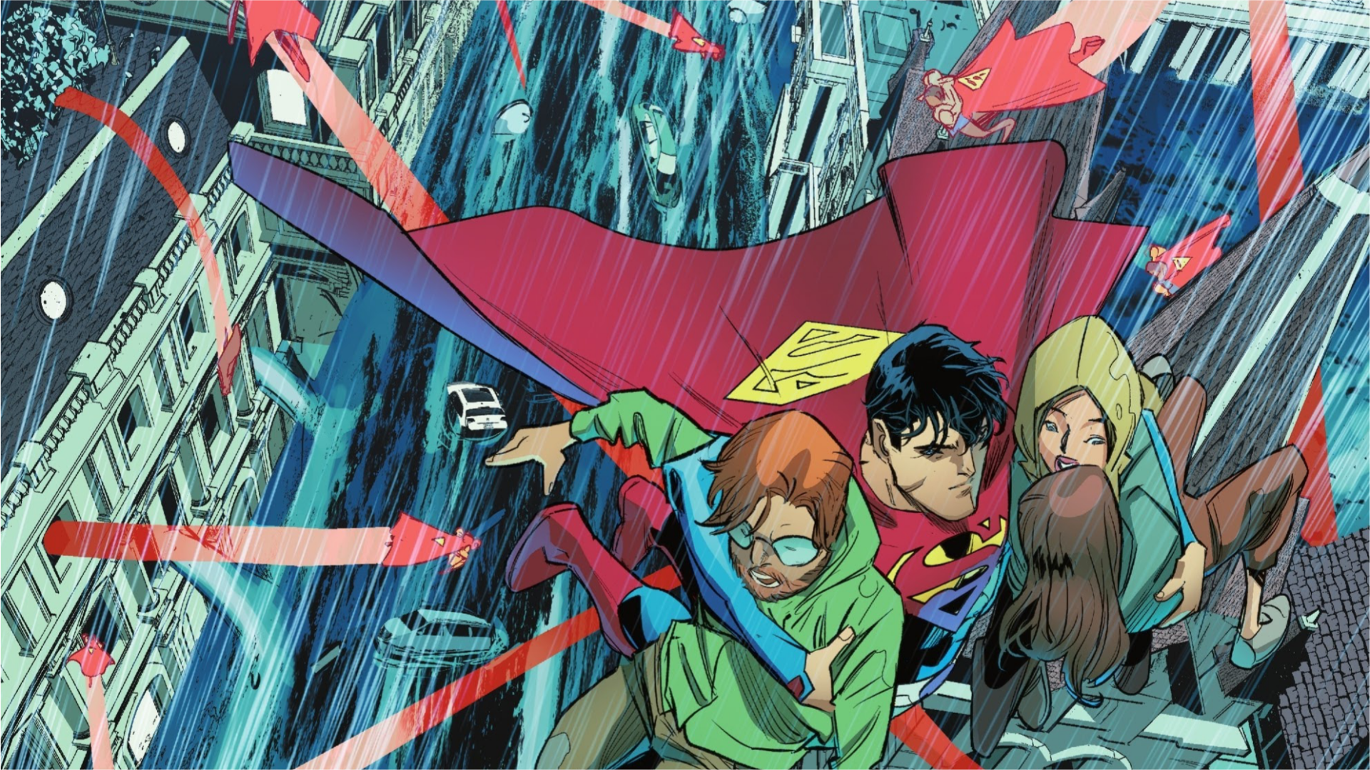 Download Jon Kent Comic Superman HD Wallpaper