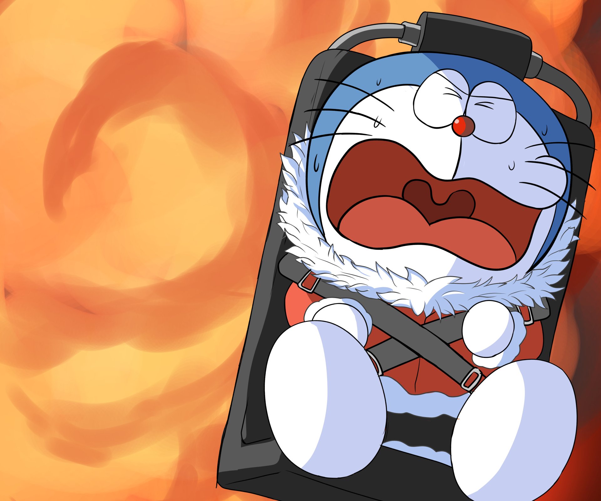 Download Anime Doraemon 4k Ultra HD Wallpaper by 美少女力士
