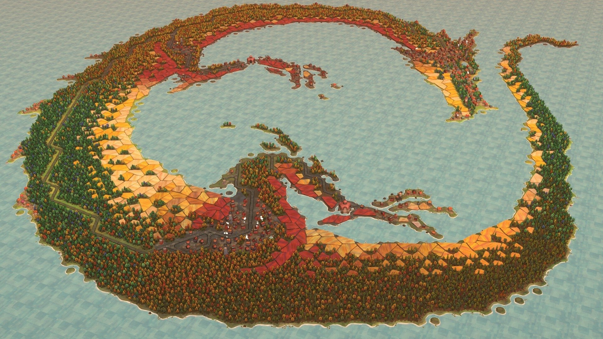 Download Video Game Dorfromantik HD Wallpaper