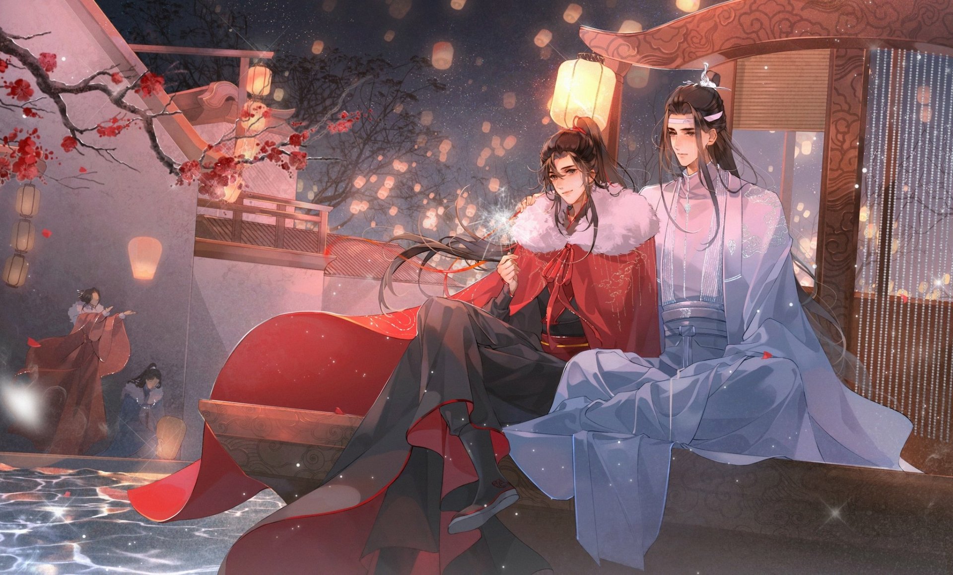 Download Wei Wuxian Lan Wangji Anime Mo Dao Zu Shi HD Wallpaper