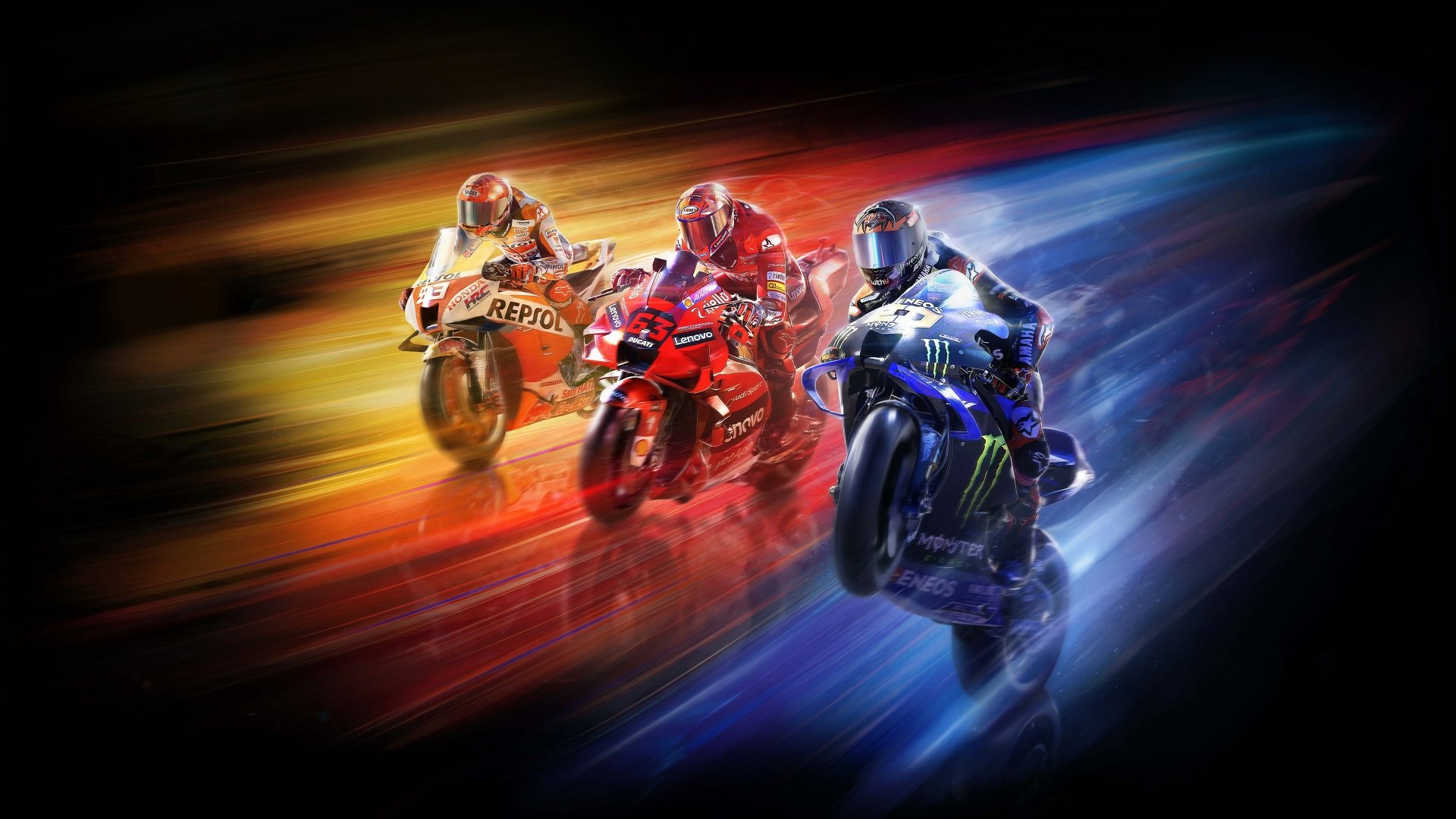 Download Video Game MotoGP 22 4k Ultra HD Wallpaper