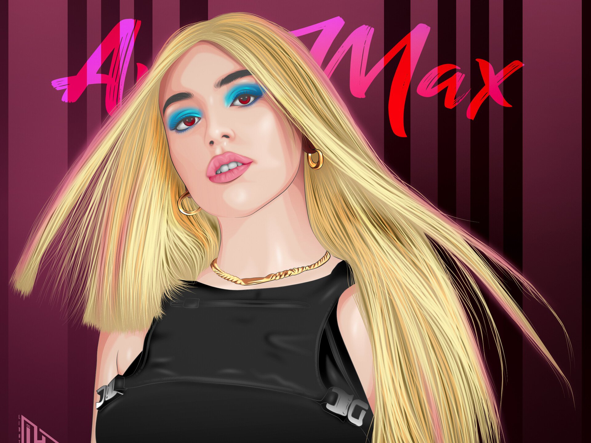 Download Music Ava Max HD Wallpaper