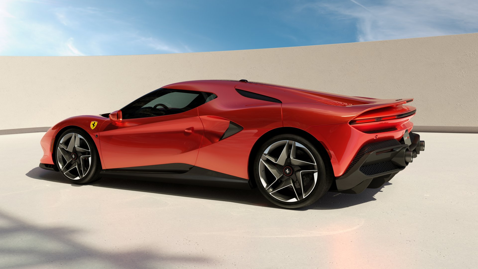 Ferrari SP48 Unica 4k Ultra HD Wallpaper
