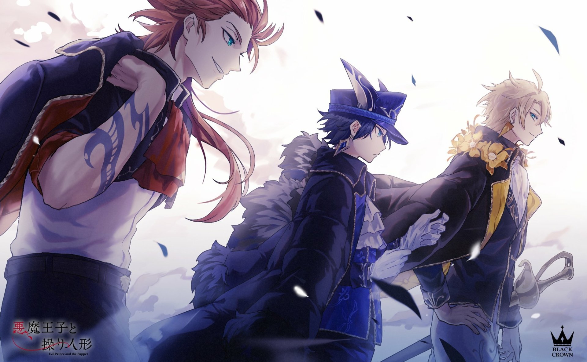 Download Oscar (Akuma Ouji To Ayatsuri Ningyou) Eric (Akuma Ouji To Ayatsuri Ningyou) Claude (Akuma Ouji To Ayatsuri Ningyou) Anime Akuma Ouji To Ayatsuri Ningyou HD Wallpaper