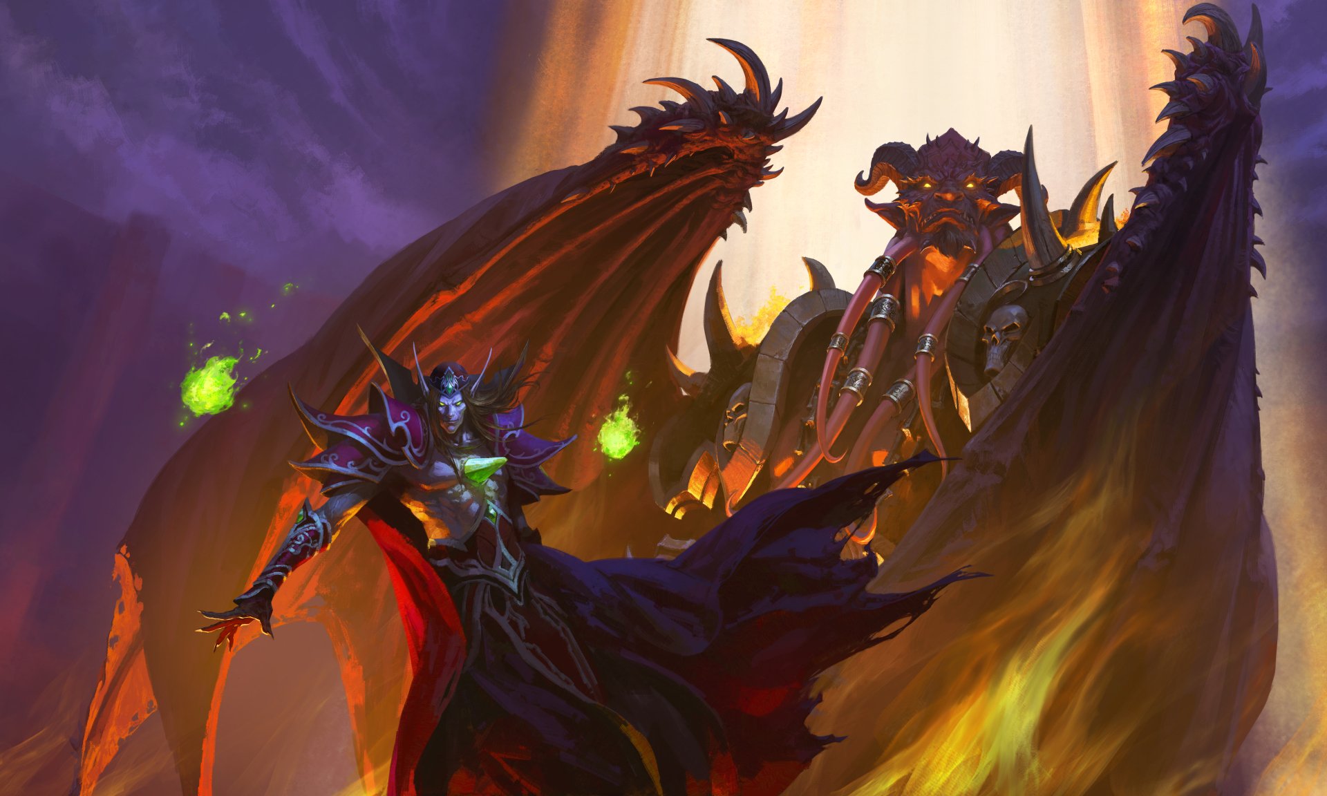 Download Video Game World Of Warcraft: The Burning Crusade 8k Ultra HD Wallpaper