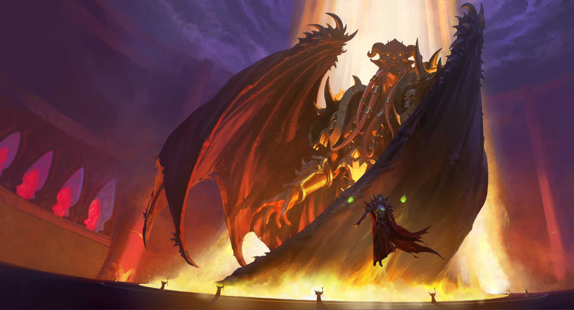 Download Video Game World Of Warcraft: The Burning Crusade 8k Ultra HD Wallpaper