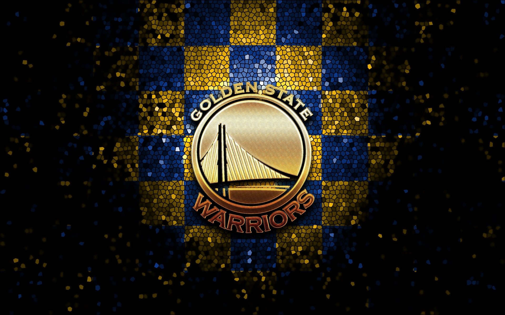 Download Crest Emblem Logo NBA Golden State Warriors Sports HD Wallpaper